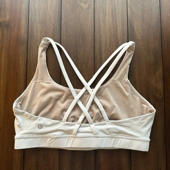 Lululemon EUC Energy Sports Bra White Size 12 - Picture 6 of 14